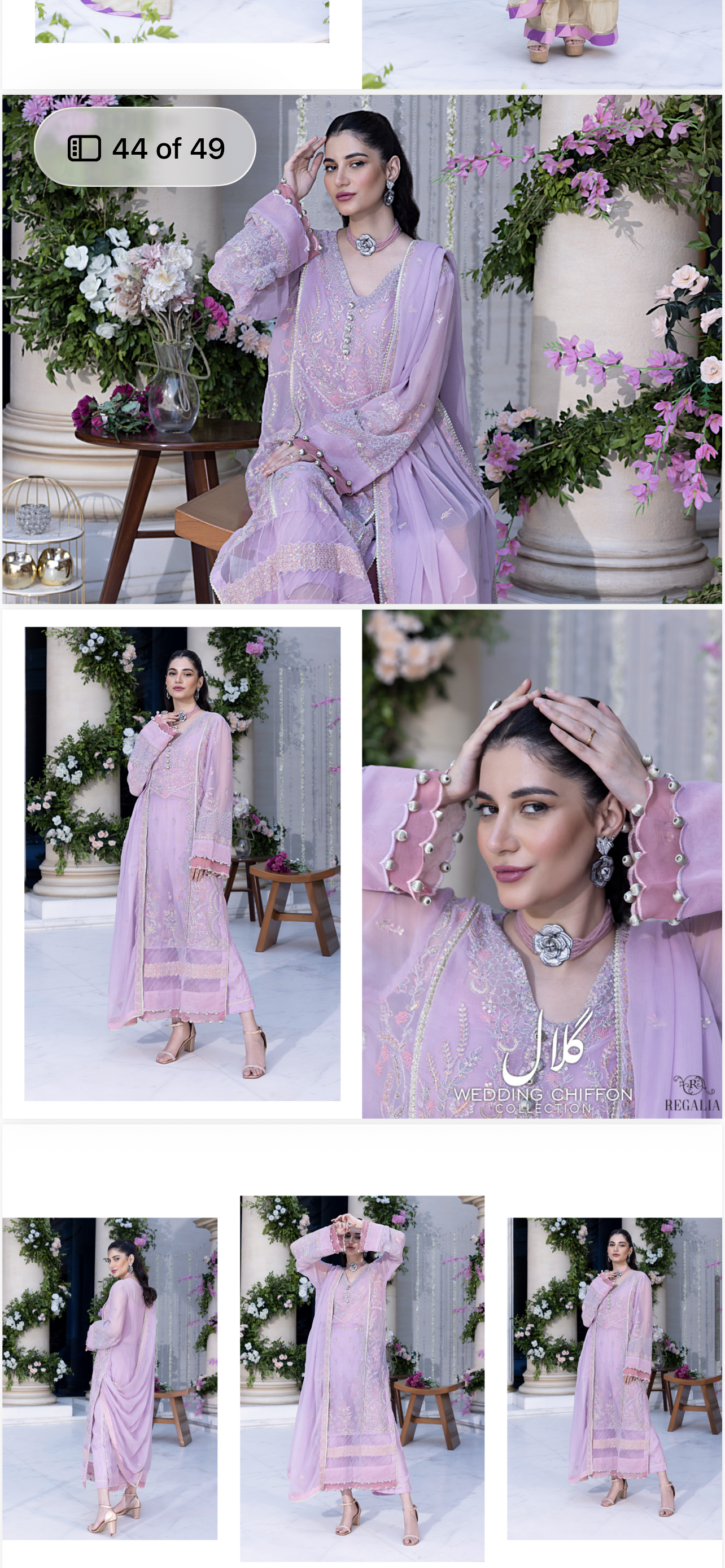GULAL WEDDING CHIFFON*lilic.