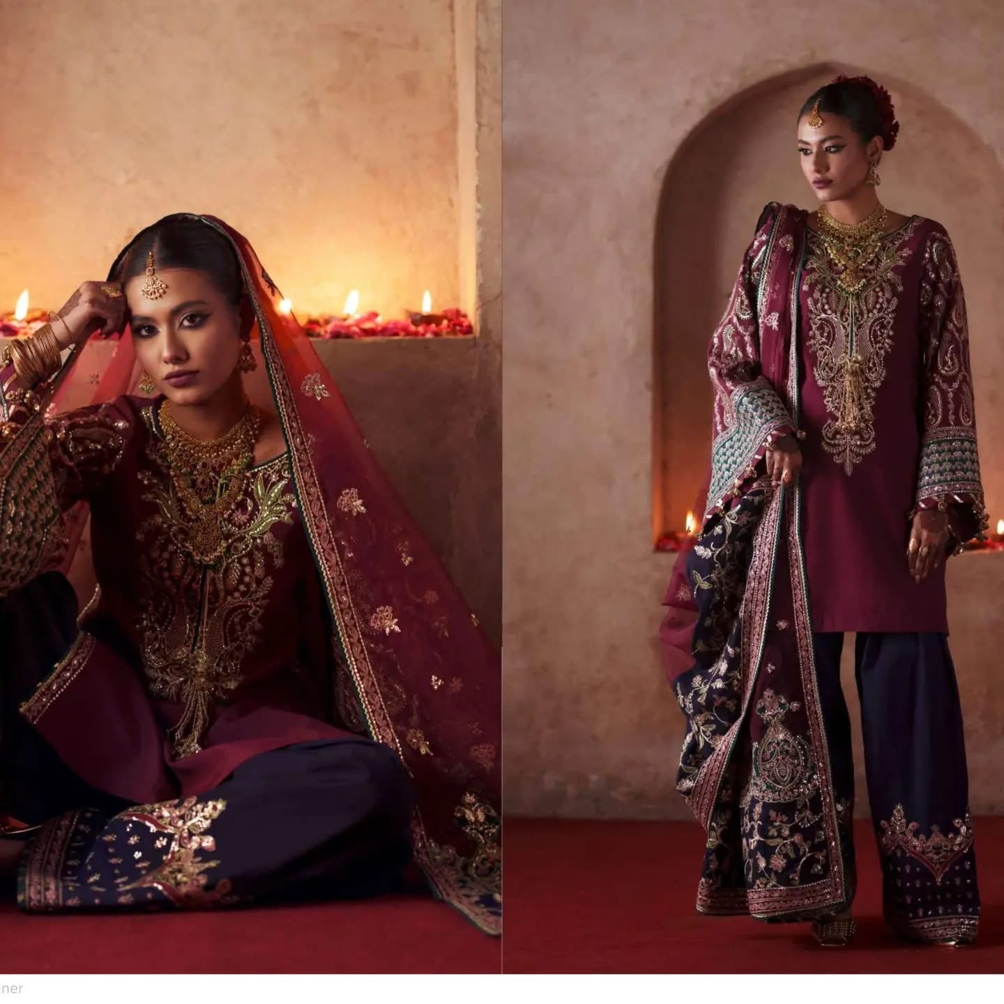 ajr silk pink&blue