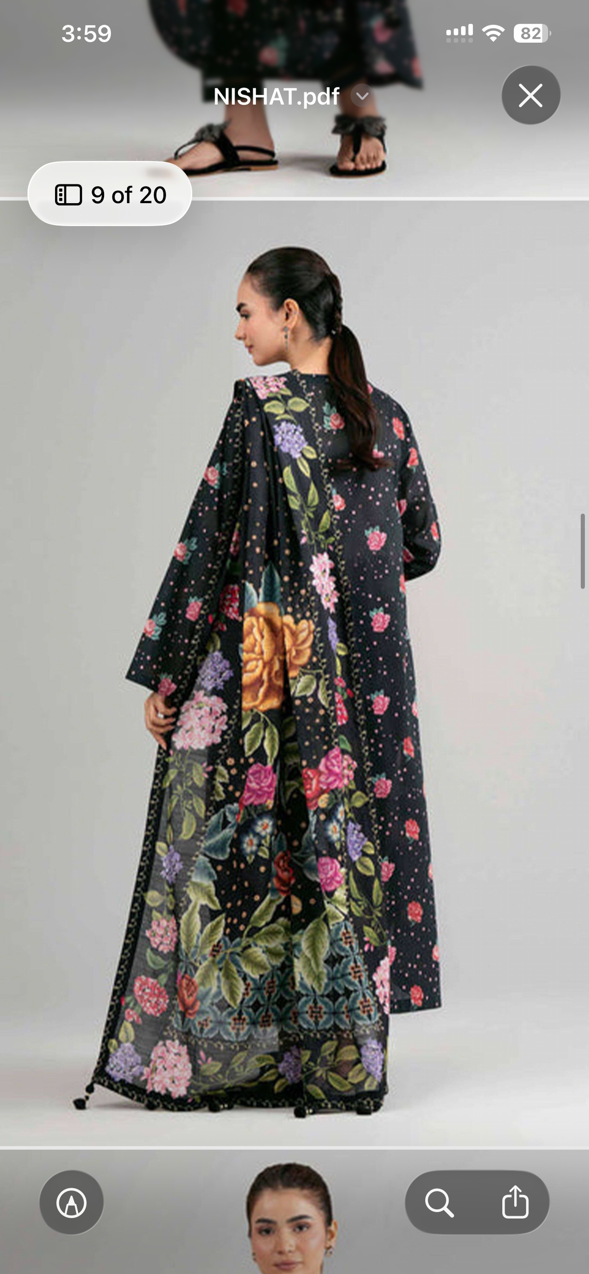 nishat lawn 494