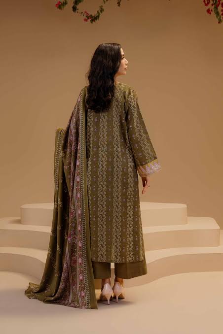 Nishat khaddar Print 08