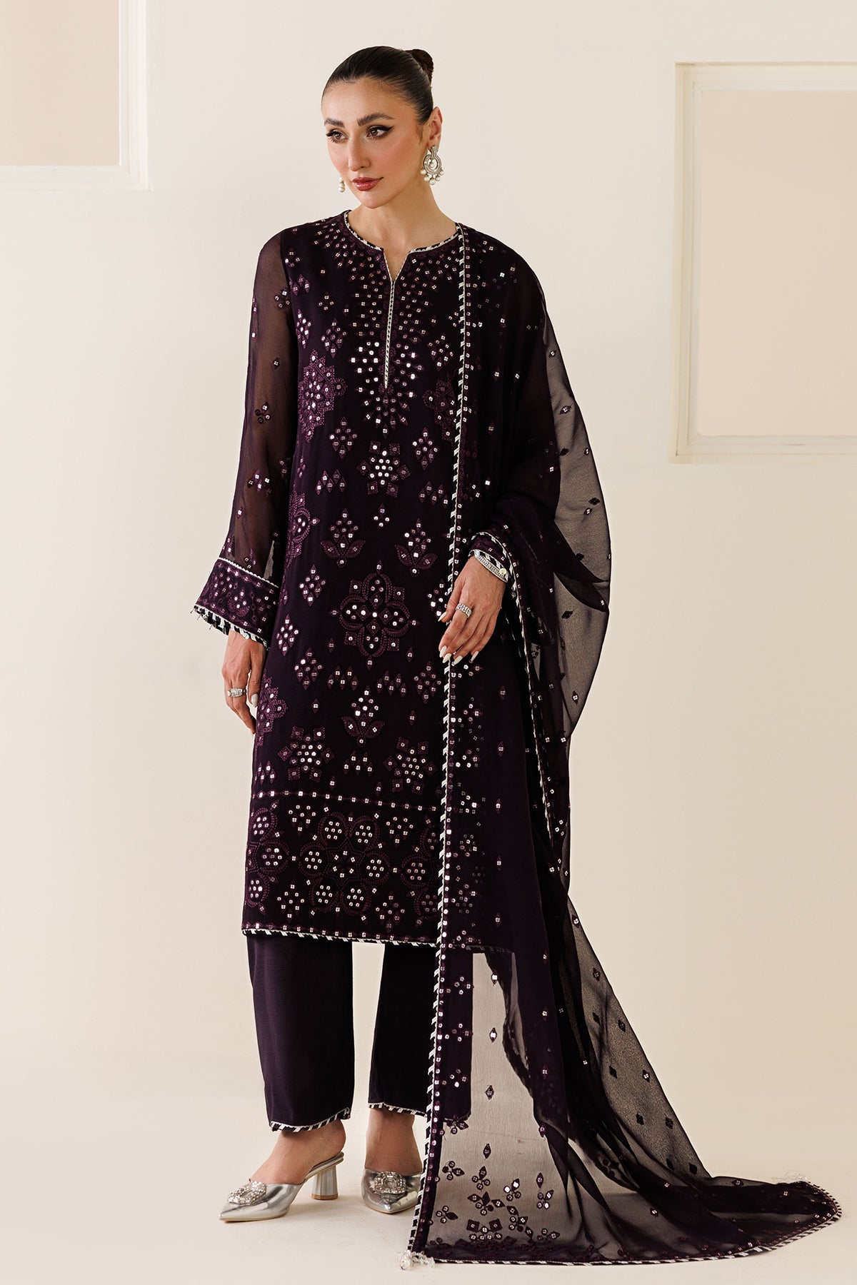 jazmin chiffon purple haseeeeeen ♥️