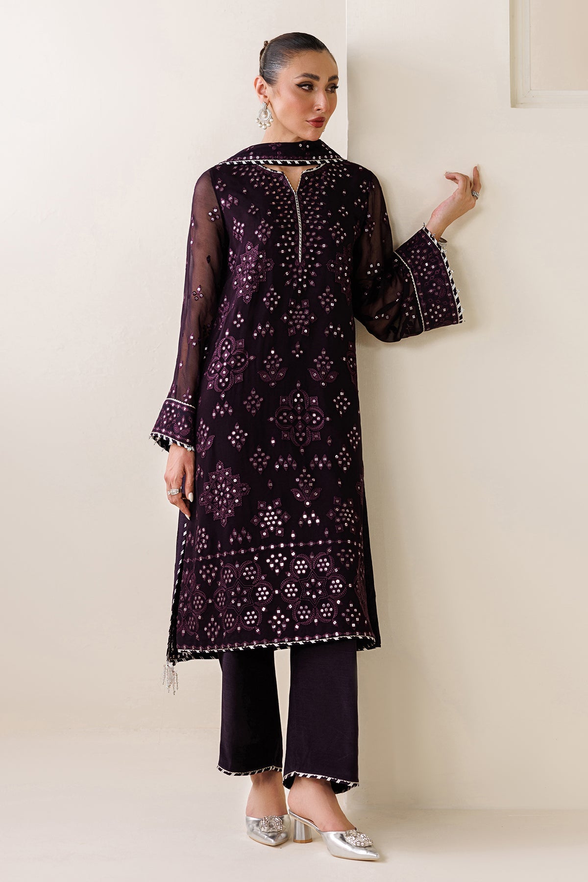 jazmin chiffon purple haseeeeeen ♥️