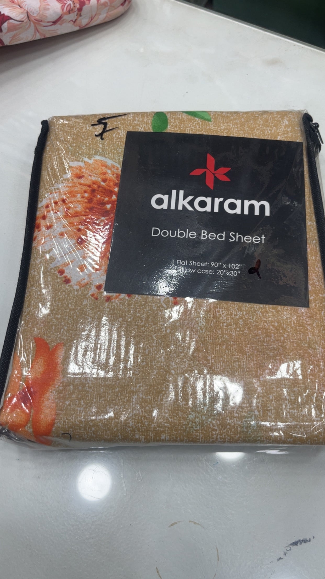 alkaram cotton bedsheets 01
