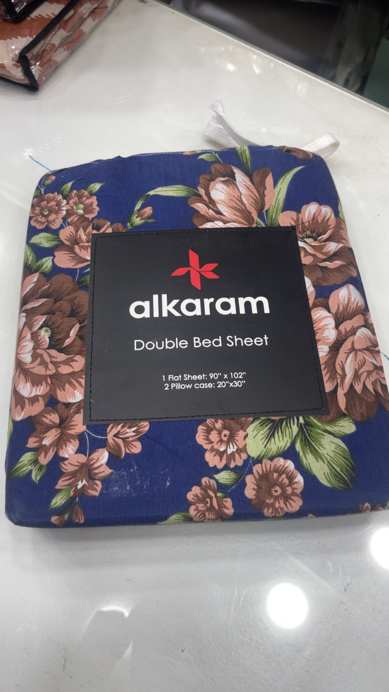 alkaram cotton bedsheets 03