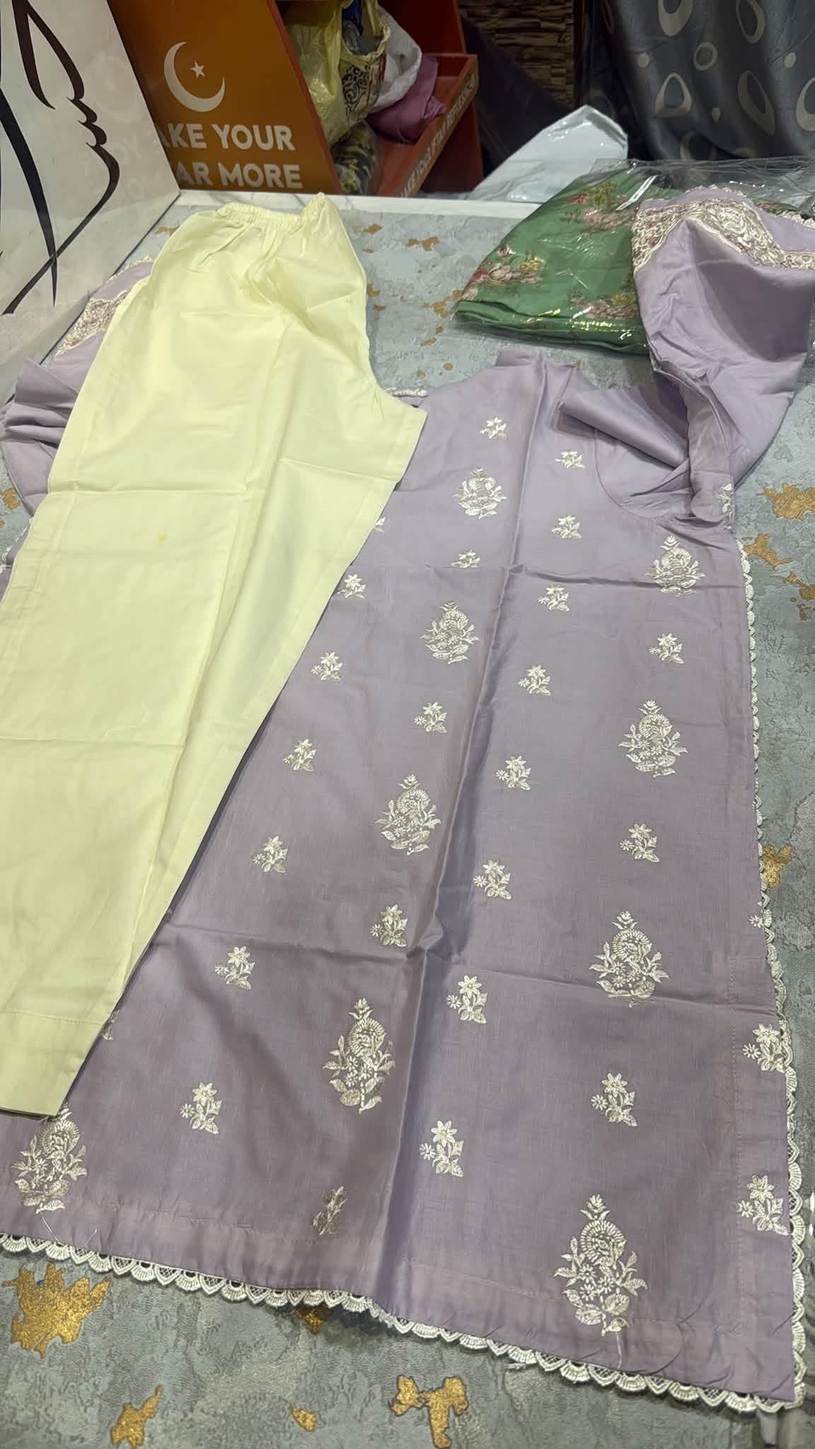 ajr stitched lawn Medium size D-10