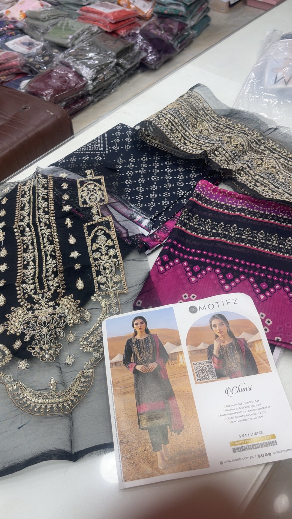 Motifz chunri 5974