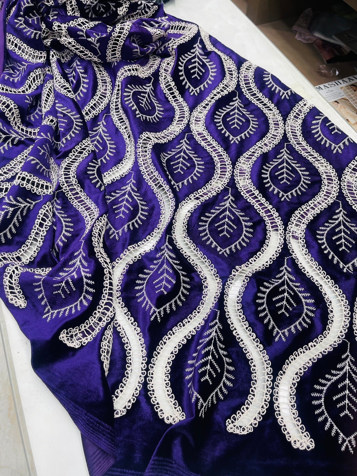 velvet shirt purple