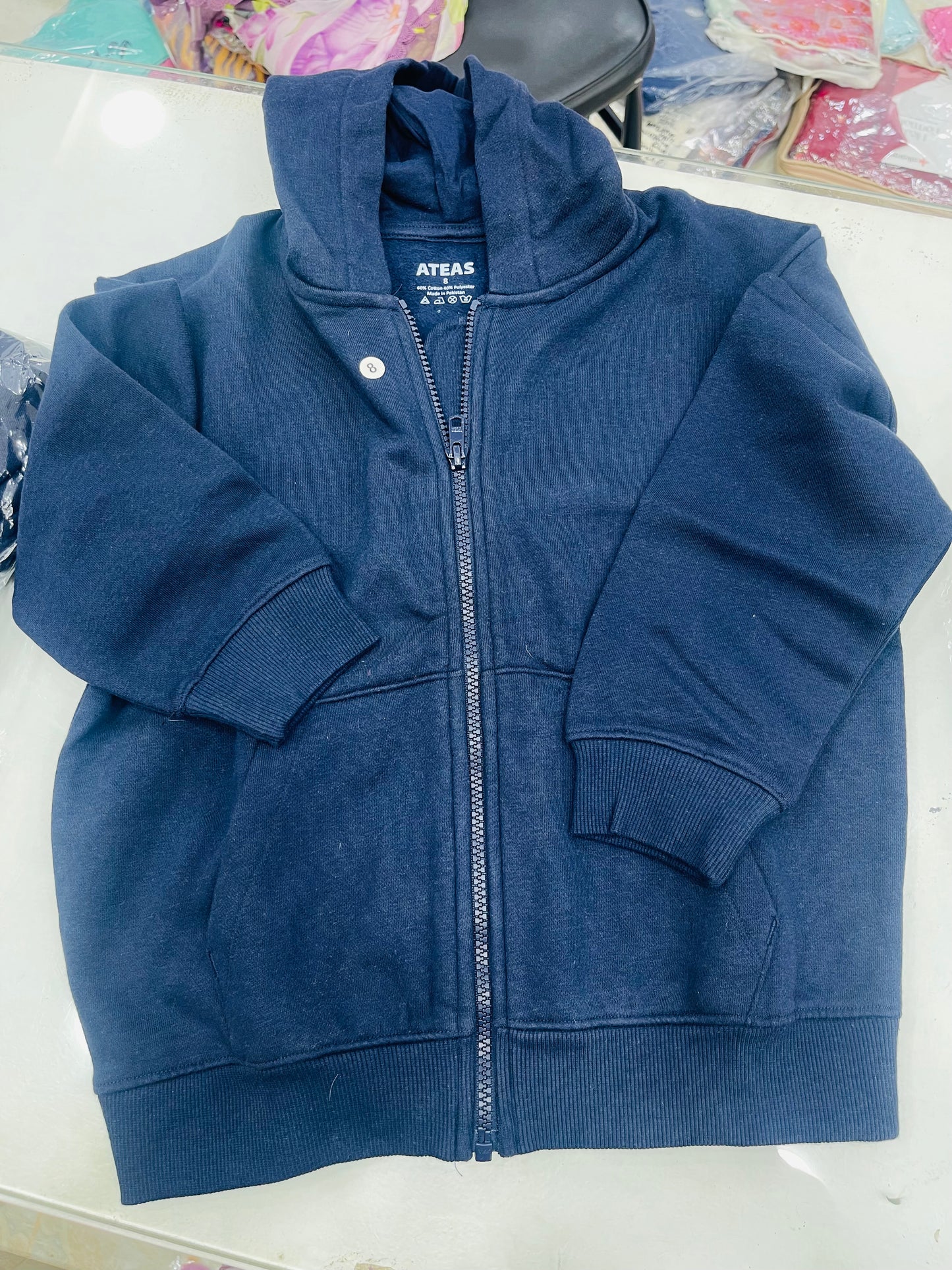 baby girl 8 years size. hoodie