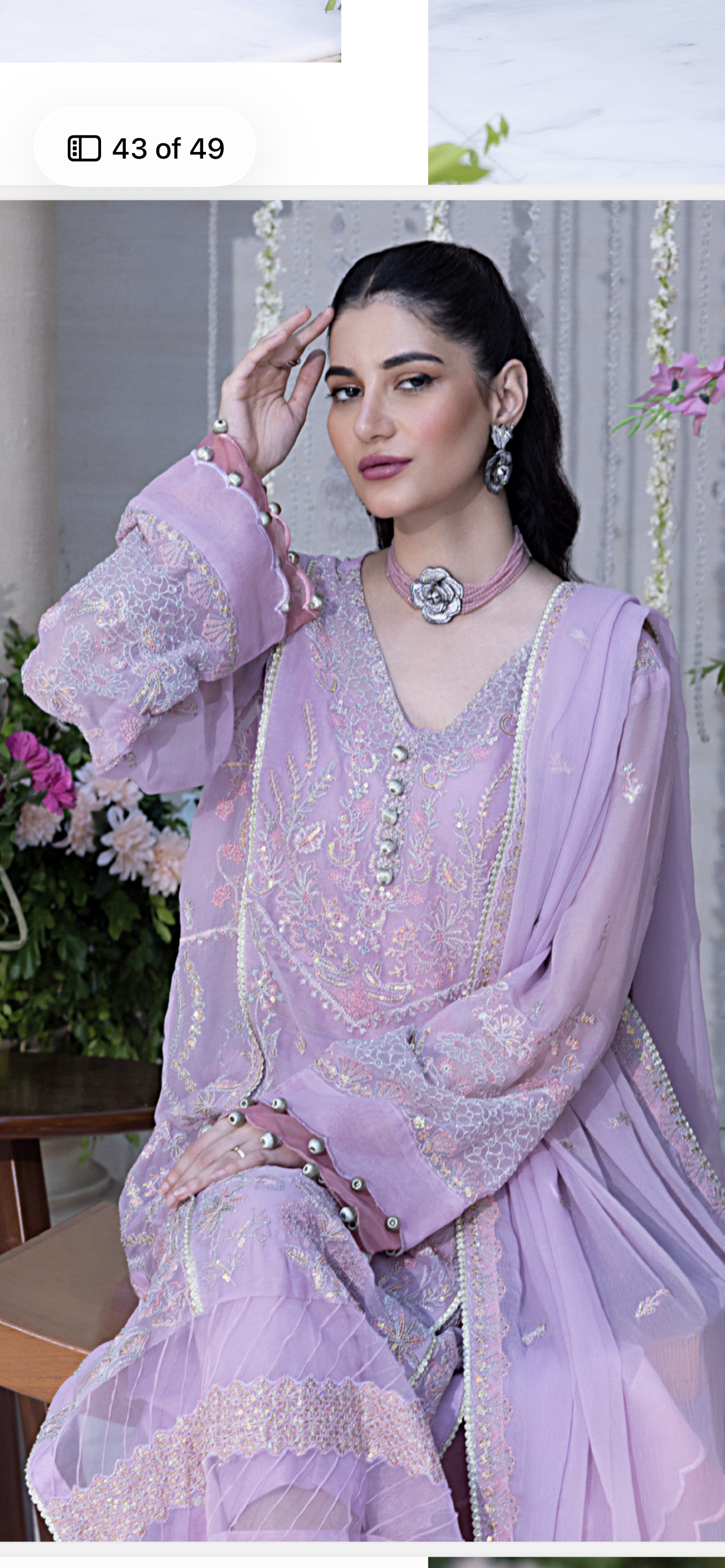 GULAL WEDDING CHIFFON*lilic.