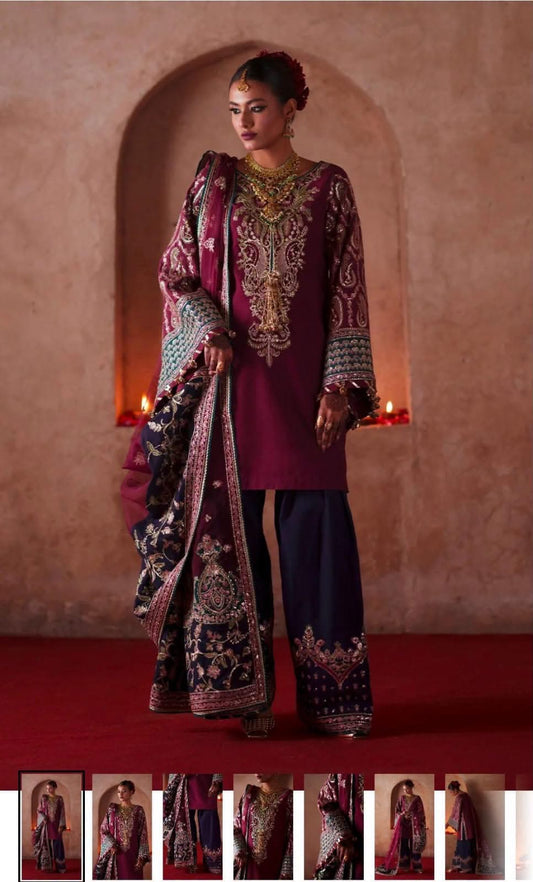 ajr silk pink&blue