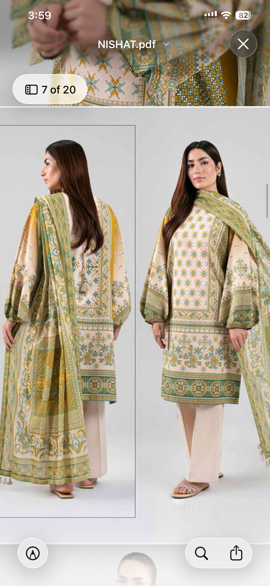 nishat lawn 465