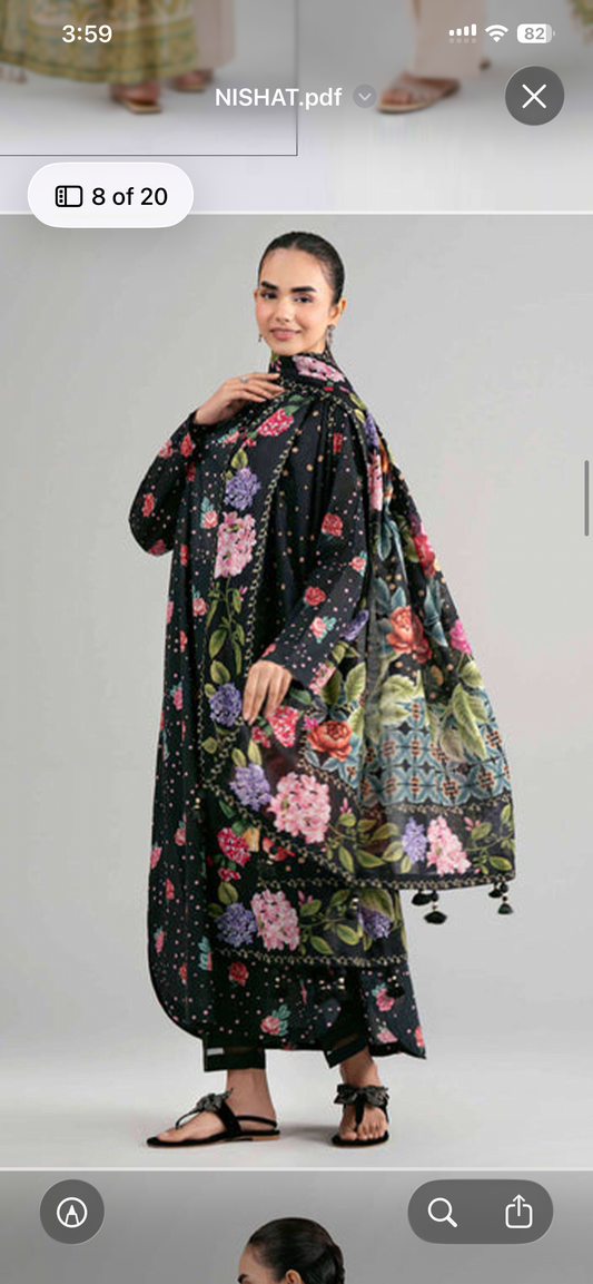 nishat lawn 494
