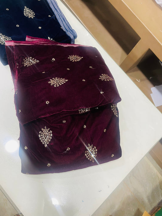 velvet shirt maroon