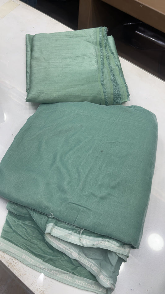 faiza faisal velvet 2pc green