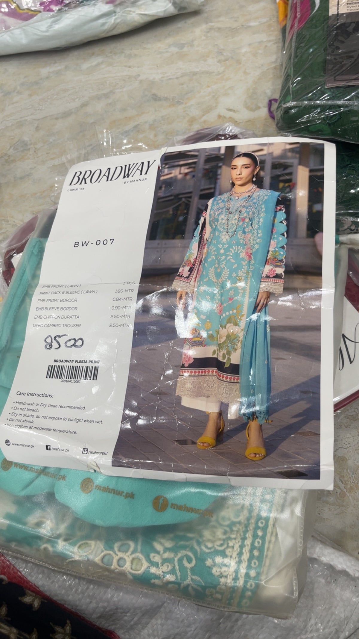 mahnur lawn fresh bw-007