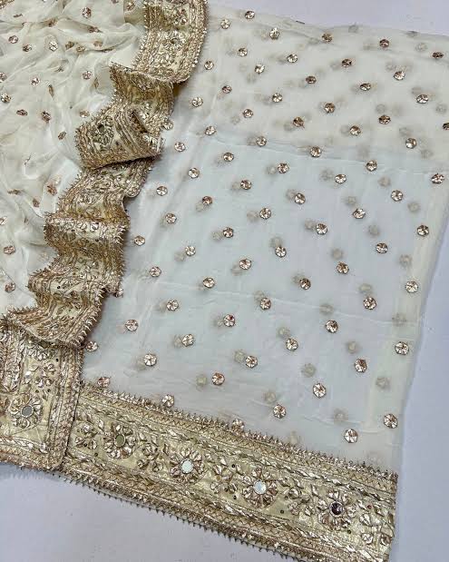 pure chiffon gota 2pc.