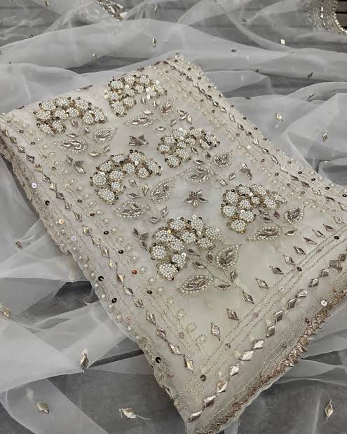 pure chiffon gota+ada work 2pc.