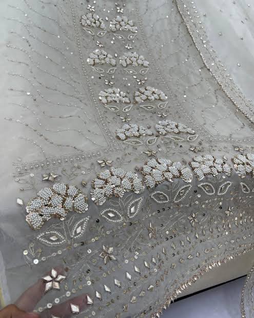 pure chiffon gota+ada work 2pc.