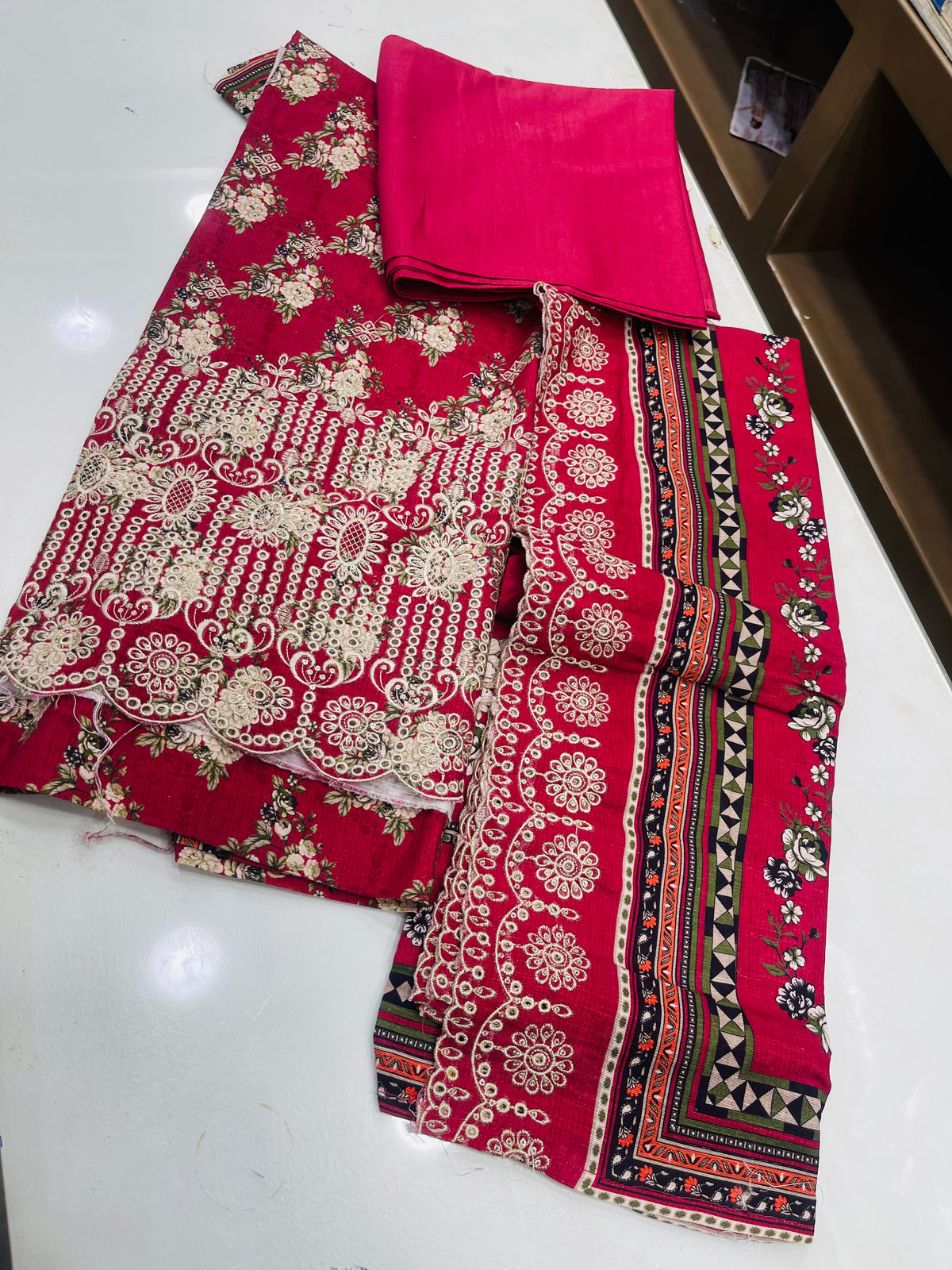 binsaeed khaddar 3pc 01