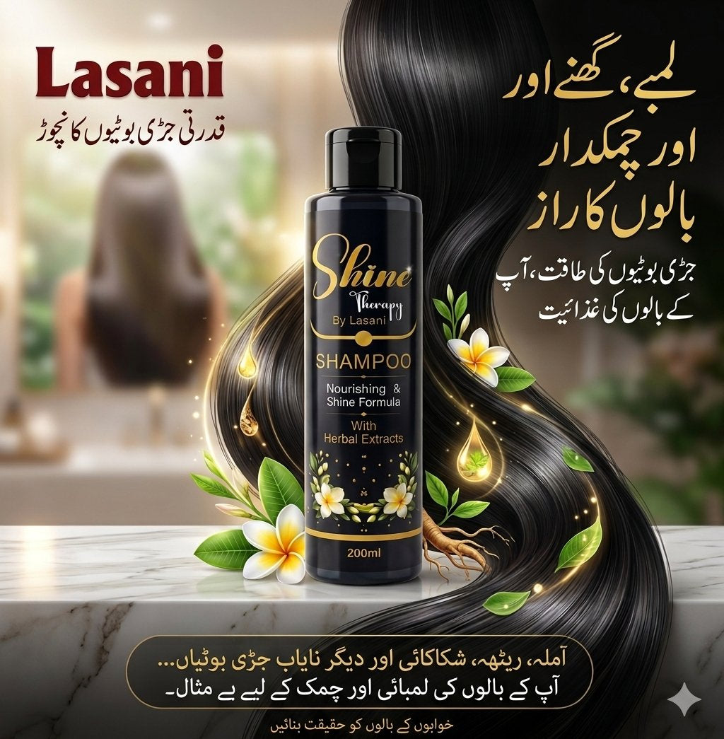 Shine therapy Herbal hair growth shampoo