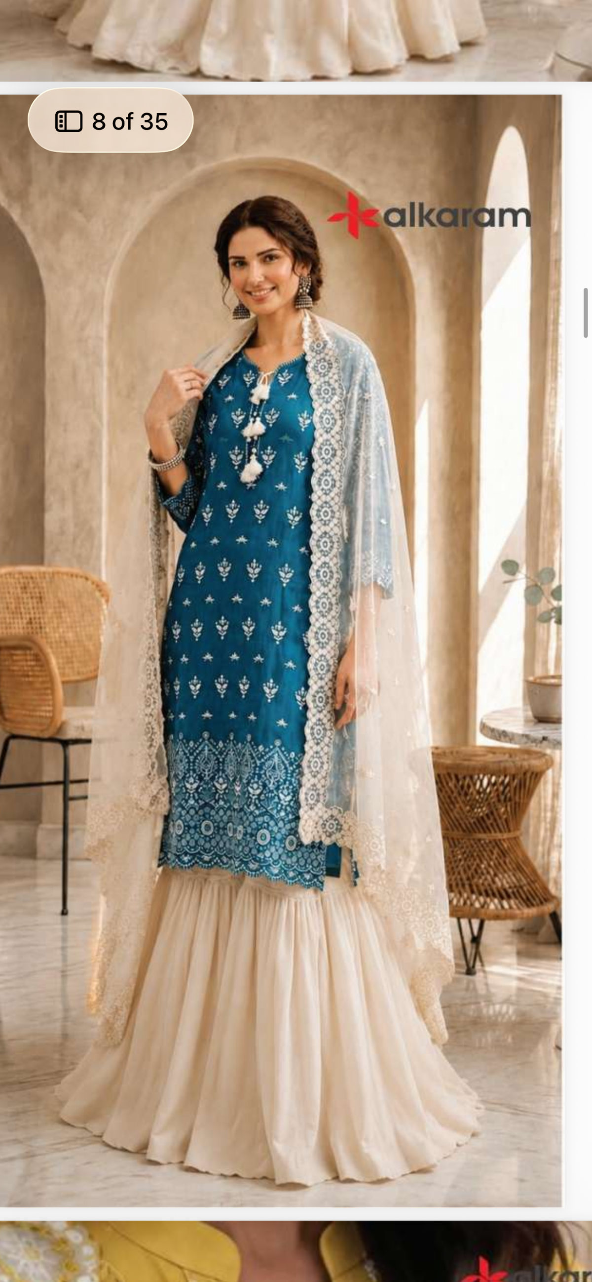 alkaram luxury lawn 08