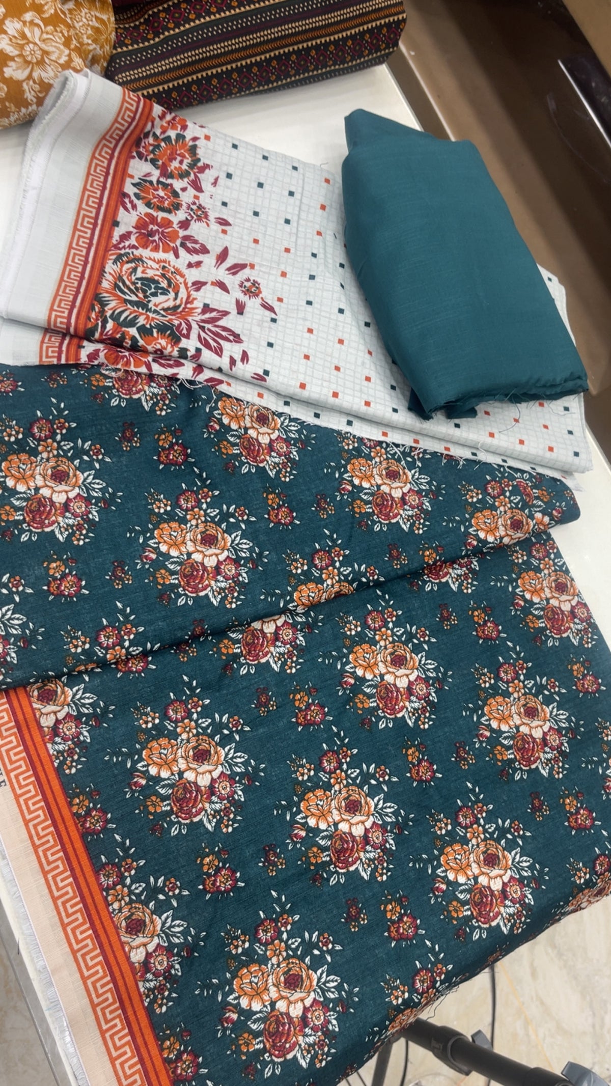 Mix brands khaddar 3pc 5