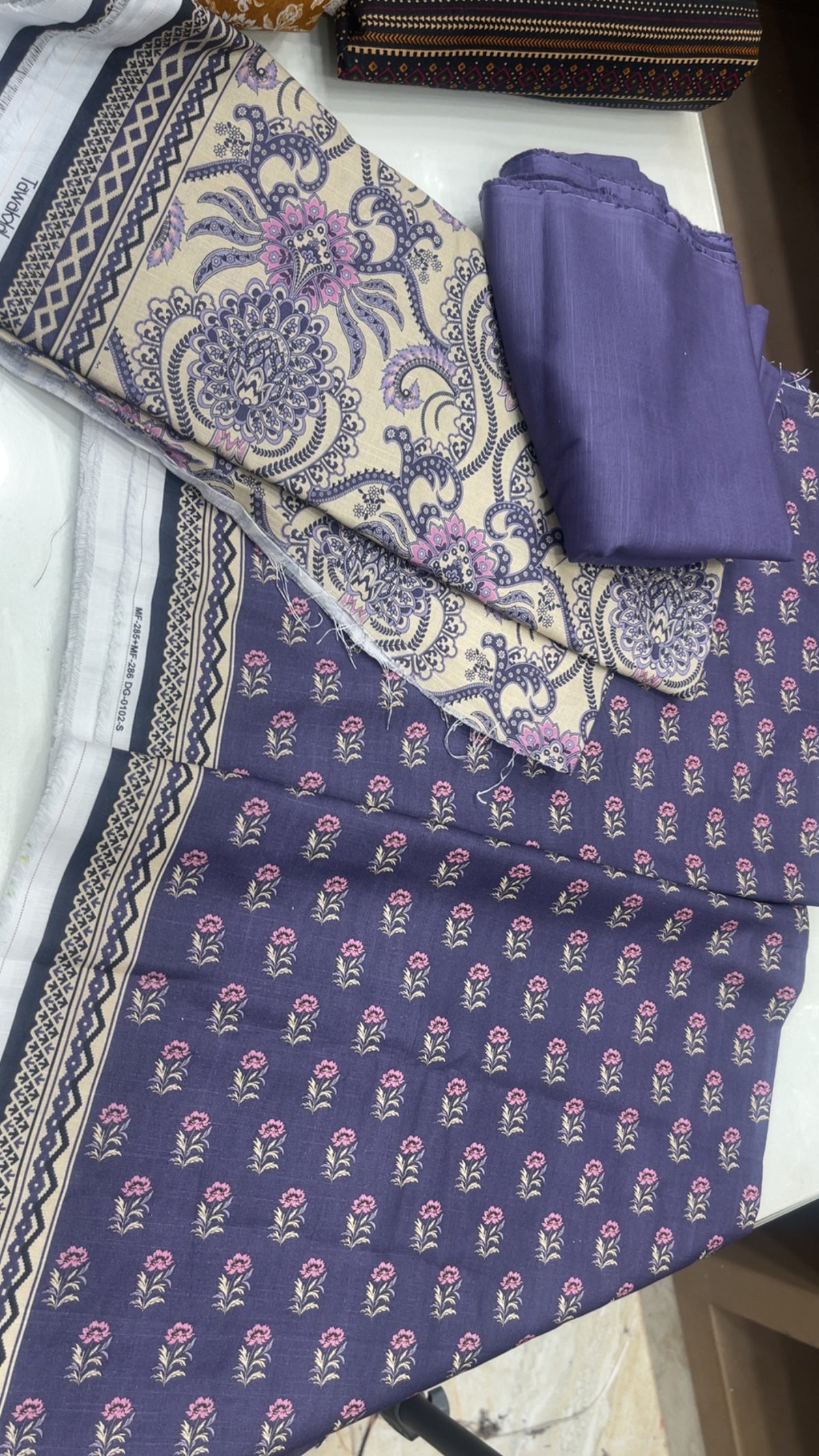 Mix brands khaddar 3pc 4