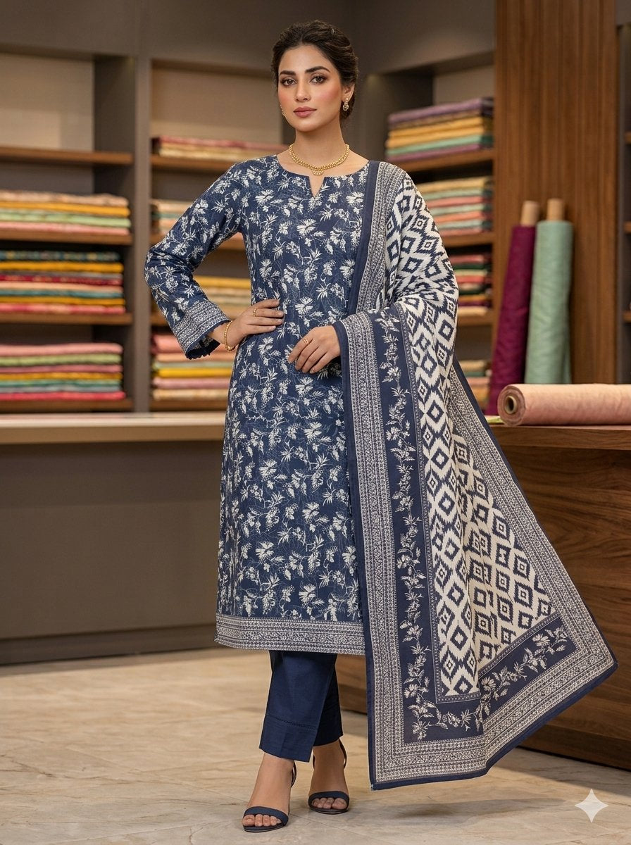 binsaeed khaddar 3pc. 02