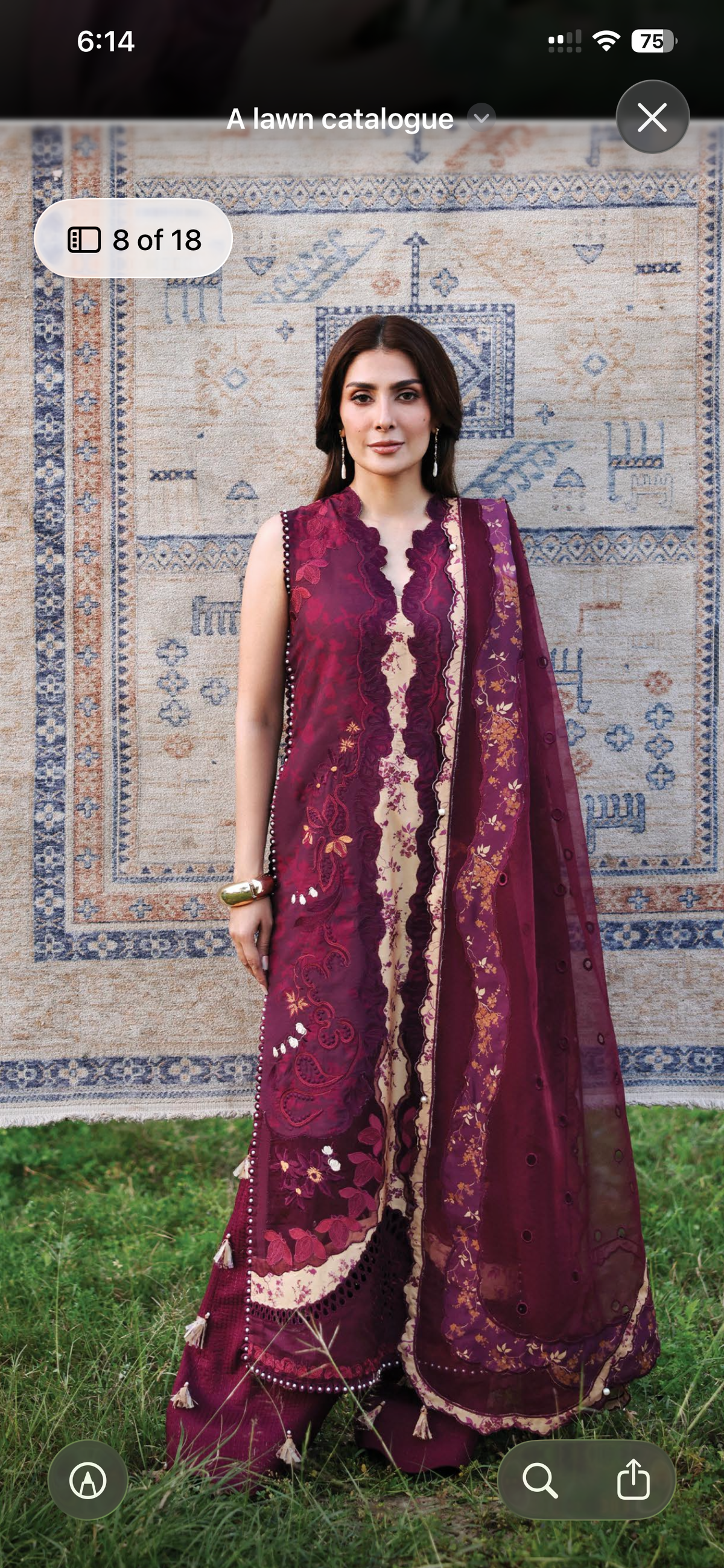 afrozeh luxury lawn 04