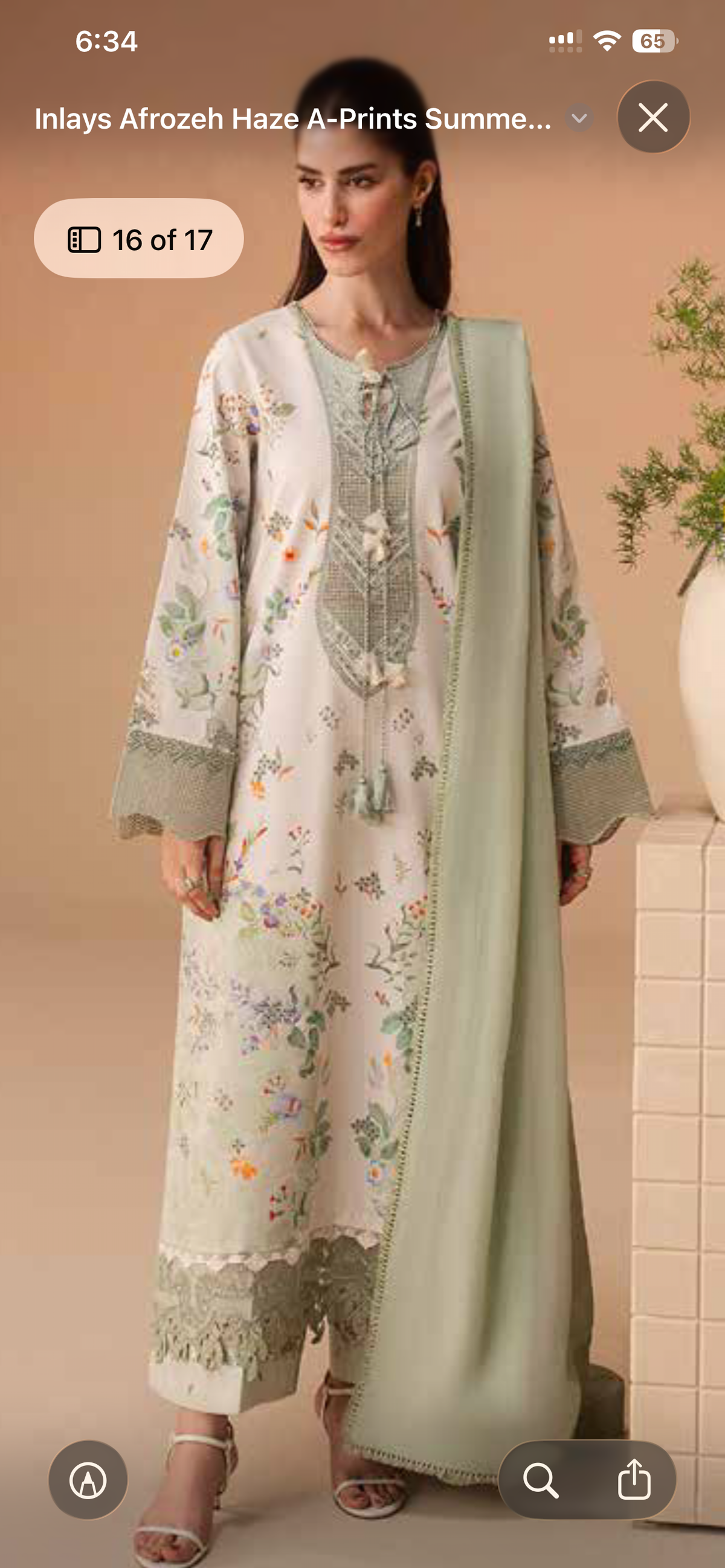 afrozeh luxury lawn 015