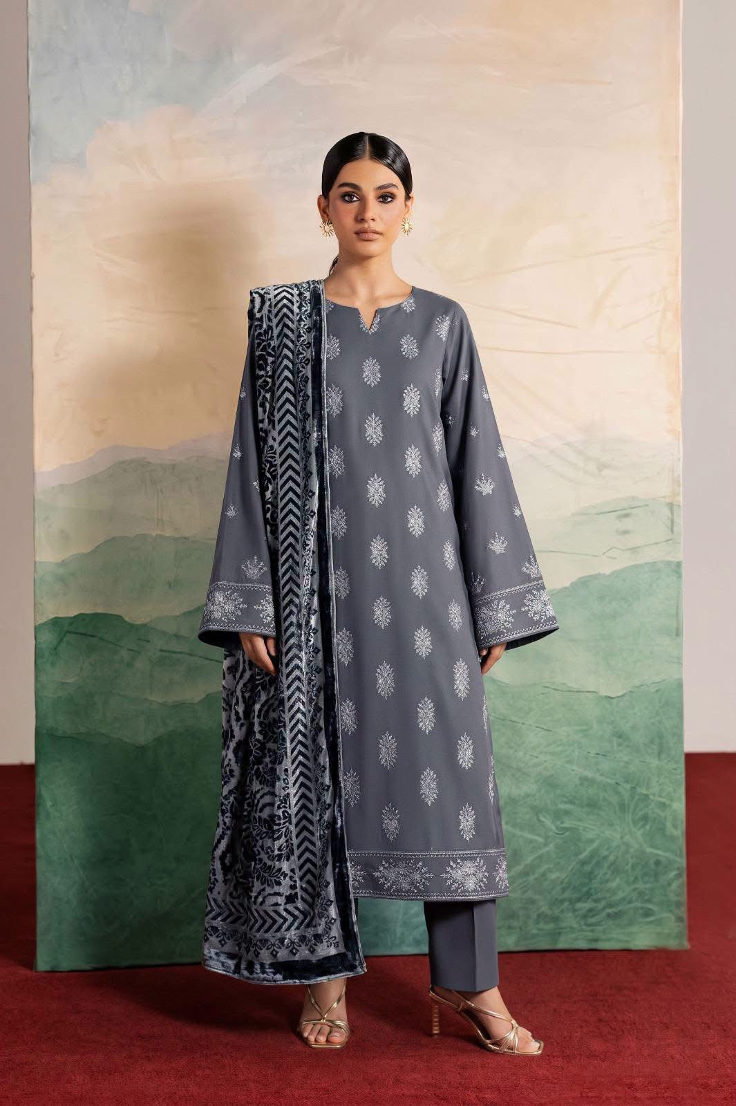dhank marina 3pc Winter palachi grey.