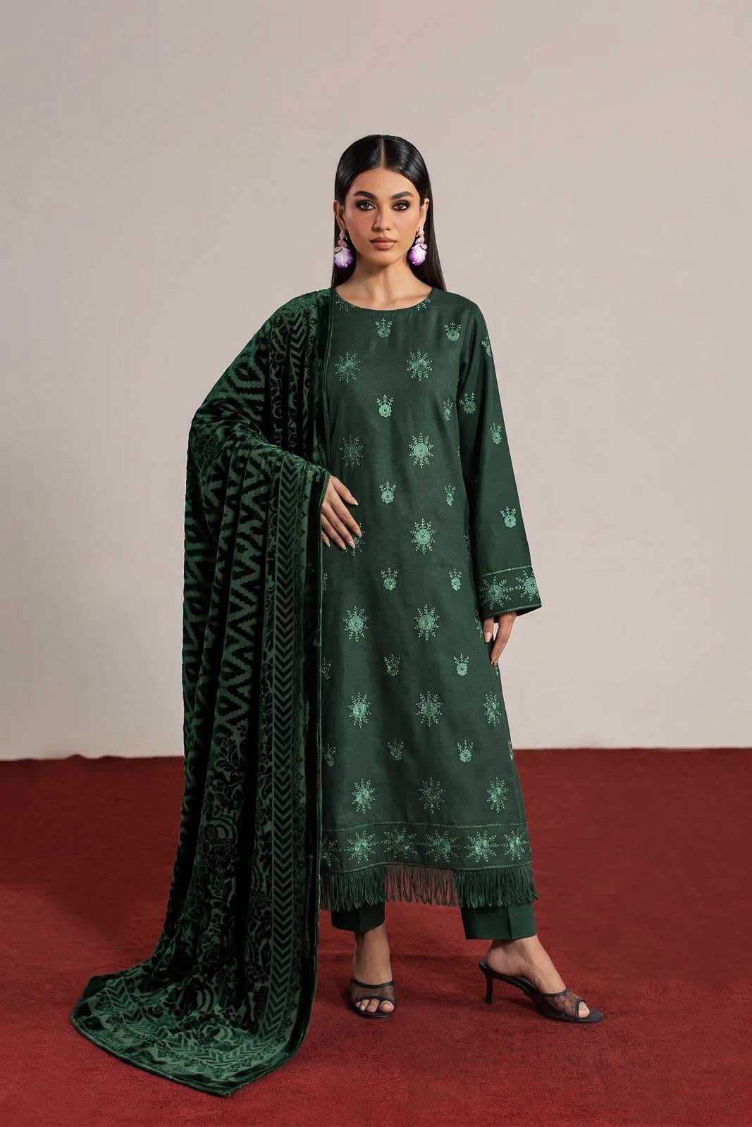 dhank marina 3pc Winter palachi bottle green