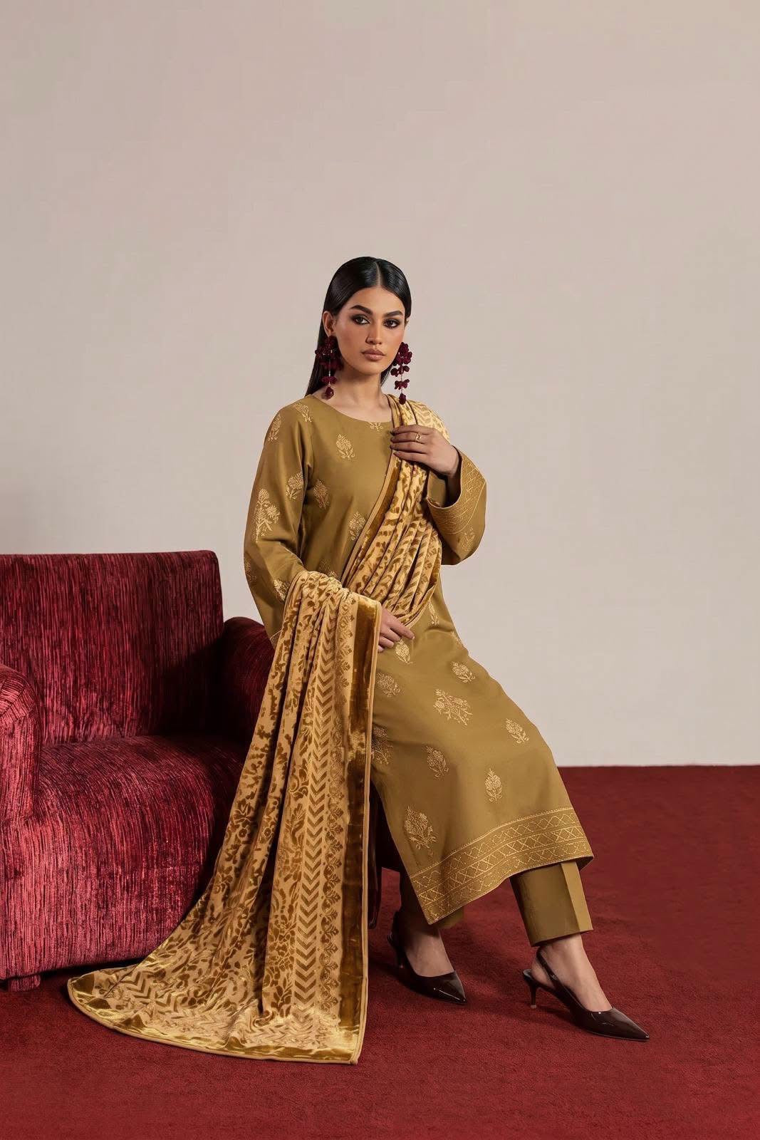 dhank marina 3pc Winter palachi mustard