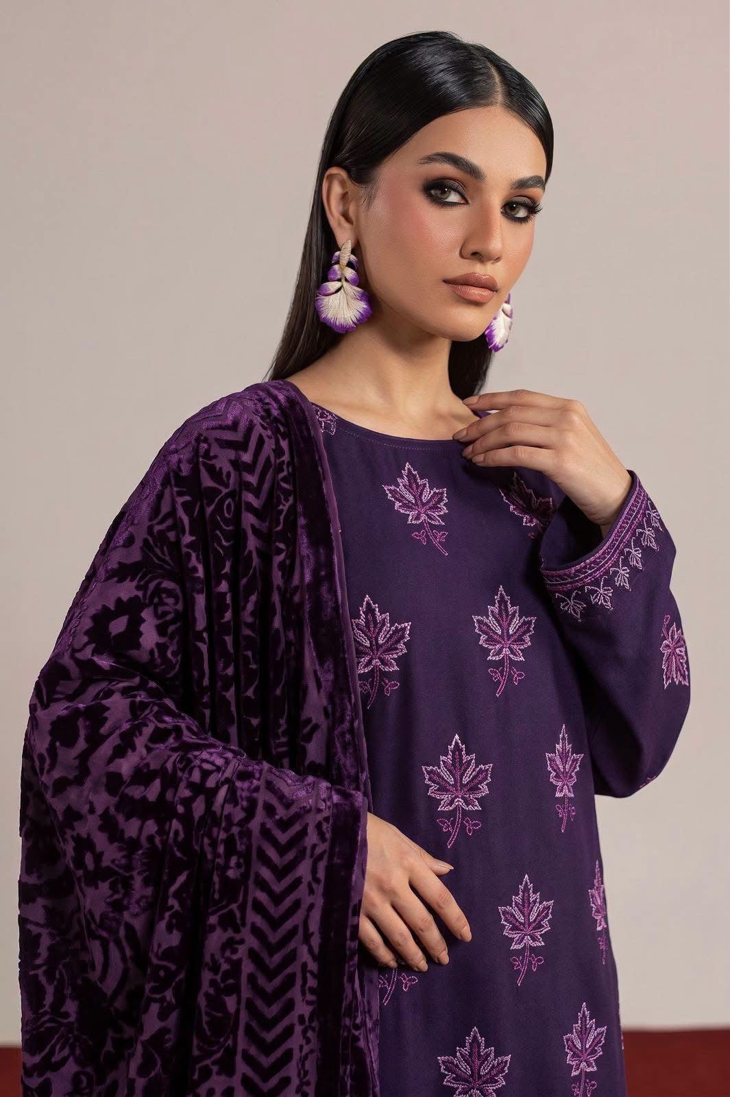 dhank marina 3pc Winter palachi purple