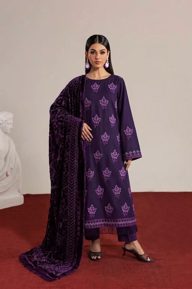 dhank marina 3pc Winter palachi purple