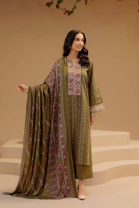Nishat khaddar Print 08