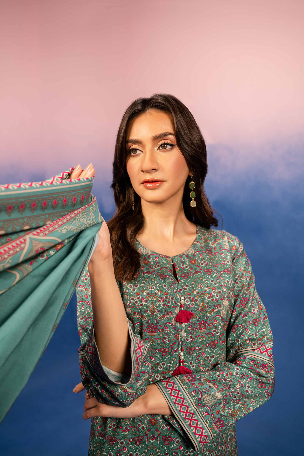 Nishat khaddar Print 01